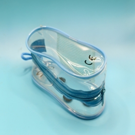 Pvc Poly Packing Tote Bag Clear Transparent for Plush Toy